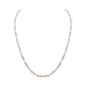 Kinsley Armelle Rose Gold Lync Necklace RETIRED Design Paperclip Chain